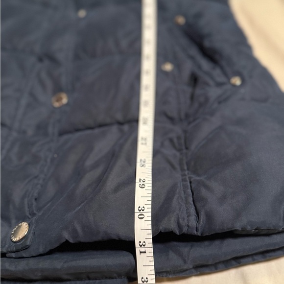 Nautica Dark Blue Puffer Jacket with Faux Fur Hood - Picture 5 of 9